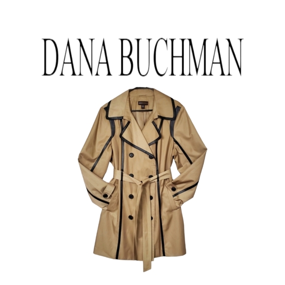 Dana Buchman Jackets & Blazers - Dana Buchman Womans Trench Coat Sz XL